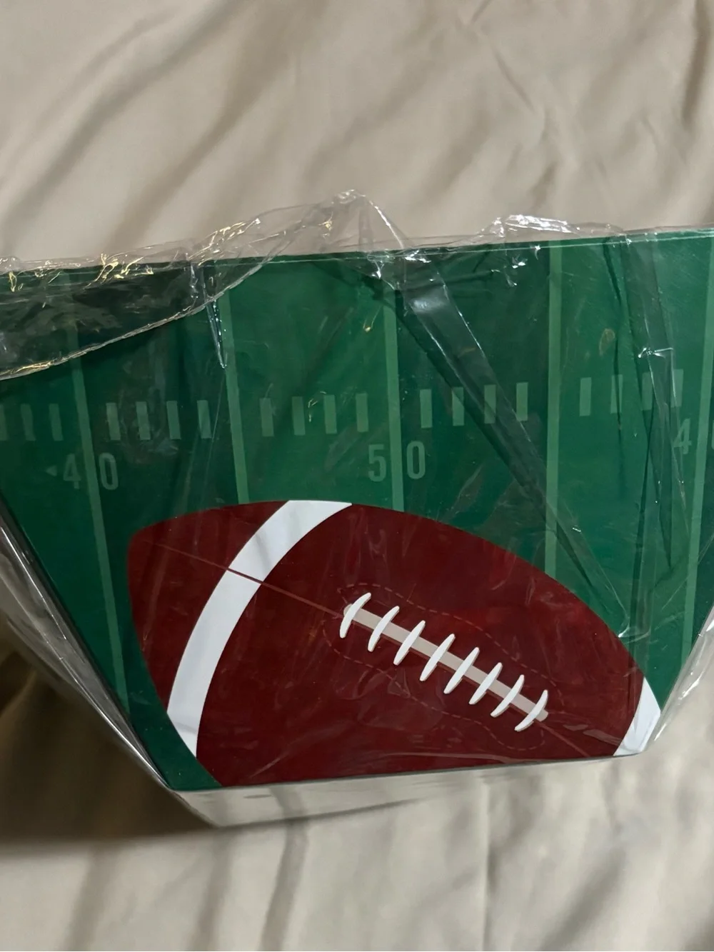 Football Party Paper Bowls Set of 3 Packs (6 Bowls) 11” Bowls Game Day NFL NWT